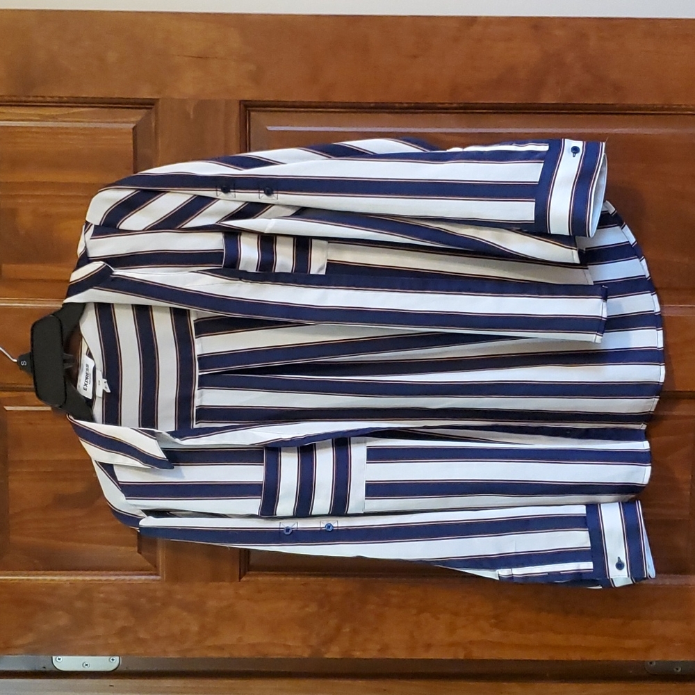 Express slim button down